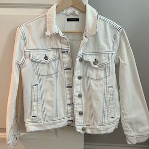 White Jean Jacket